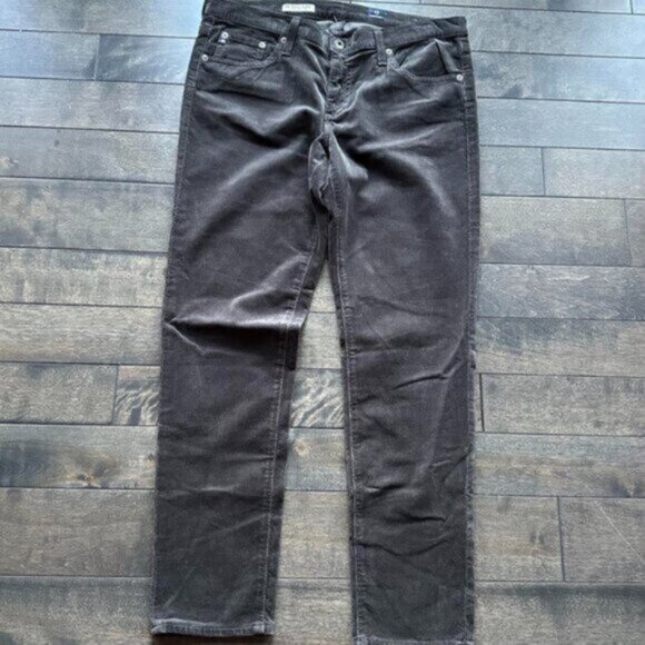 Ag Adriano Goldschmied Stevie Ankle micro cord jeans - Picture 2 of 3